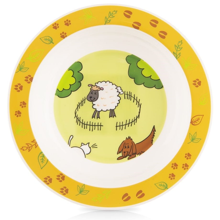 Talerz Głęboki dla Dziecka 16 cm 350 ml