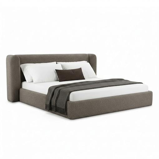 Łóżko Tapicerowane Toscana 140X200 Stelaż Pojemnik Na Pościel Abriamo 2