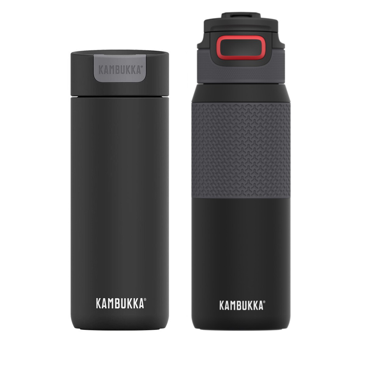 Kambukka kubek Olympus + butelka termiczna Elton Insulated Zestaw Black Widow