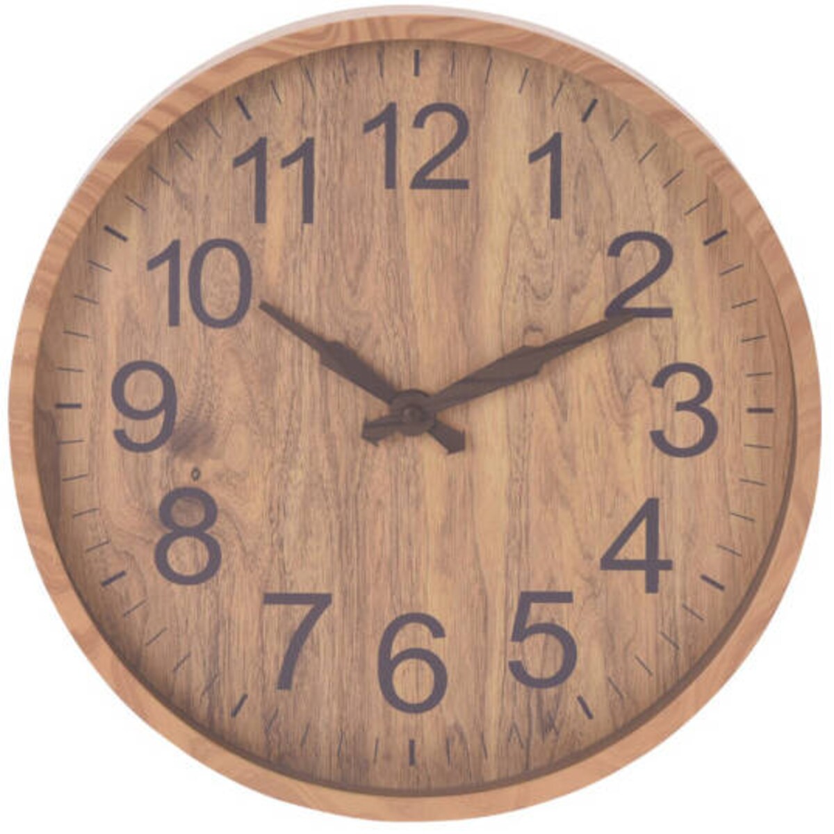 Zegar ścienny, duże cyfry, Ø 30,5 cm