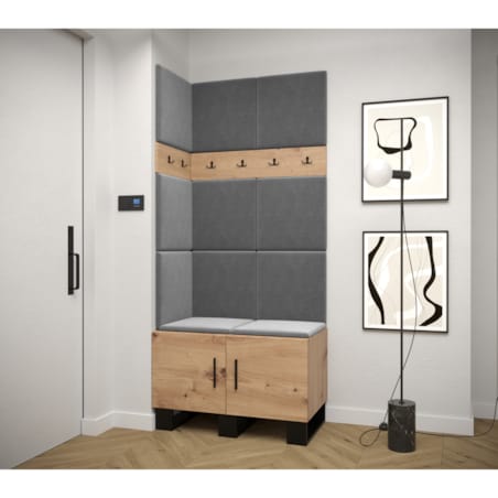 Garderoba do przedpokoju Abiks ARTIN 11 artisan+manila16