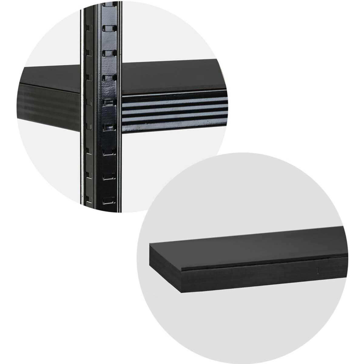 Regał metalowy magazynowy Humberg HR-851 5 półek 180x90x40cm 875kg 2w1 4851