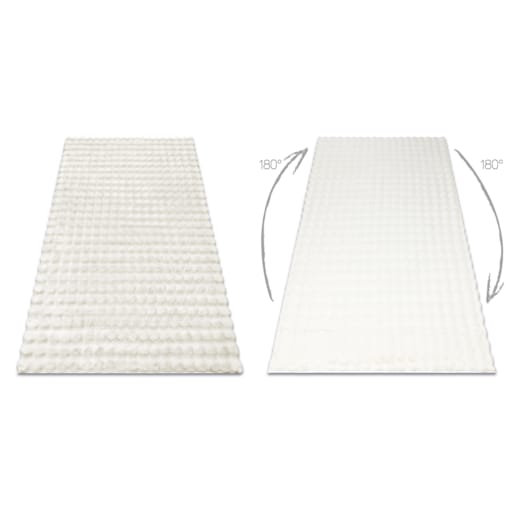 Dywan BUBBLE biały 11 IMITACJA FUTRA 120x170 cm