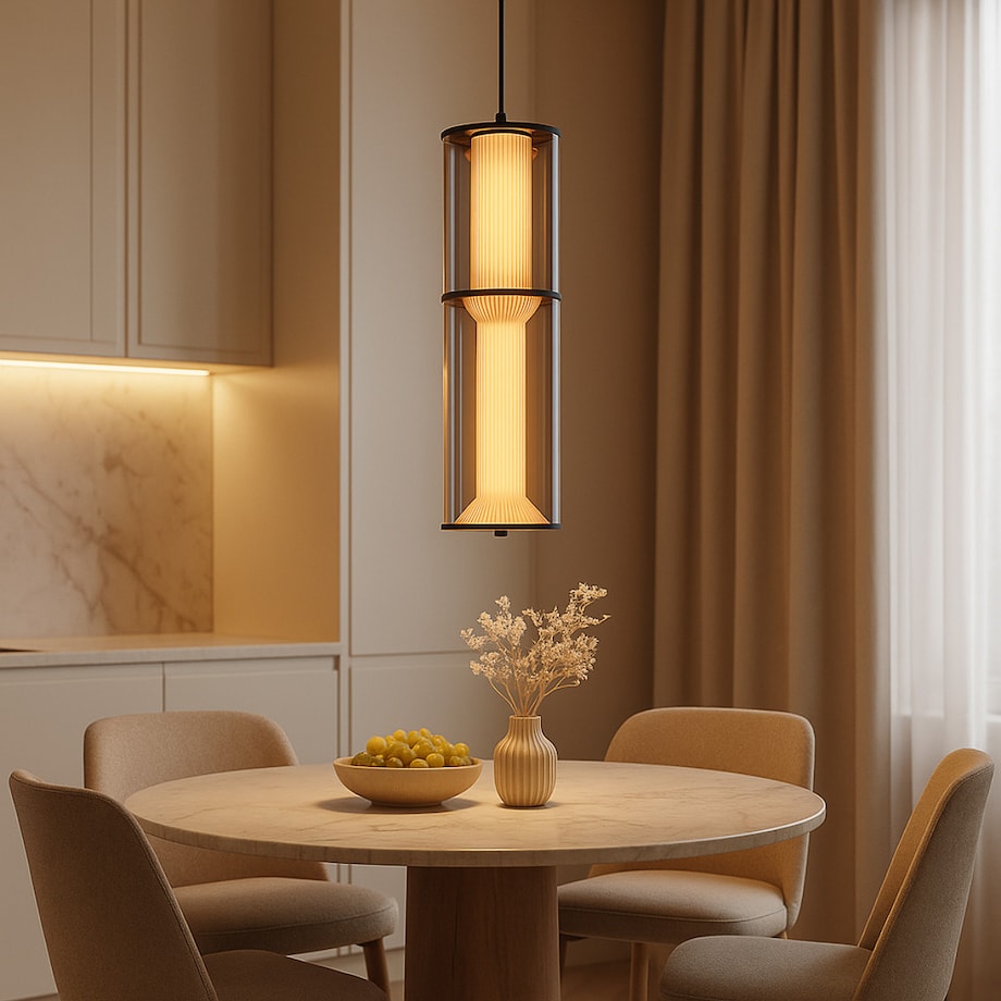 Lampa wisząca Light Prestige Aeris dymny LED CCT 3000K/4000K/6000K (regulowana) 1 szt.
