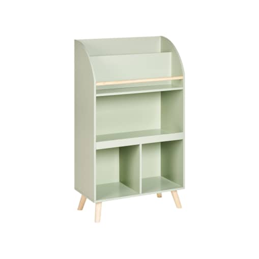 Regał 3 półki MDF Jasnozielony LILOET