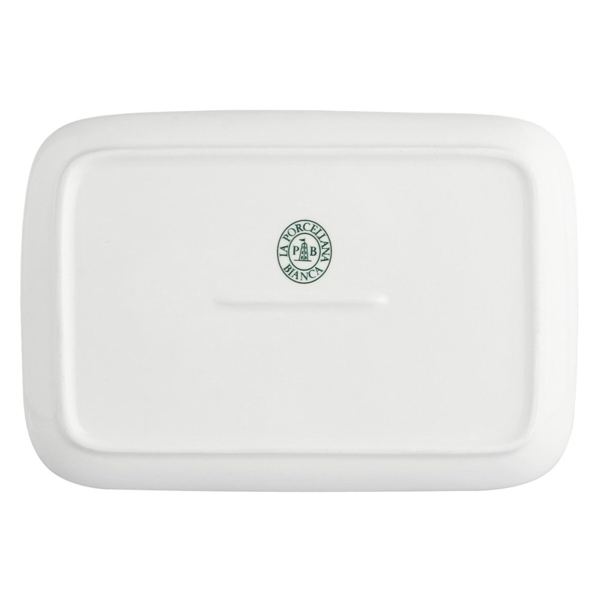 Zestaw 4 tac prostokątnych Essenziale New Age - Biały, 22 x 15 cm