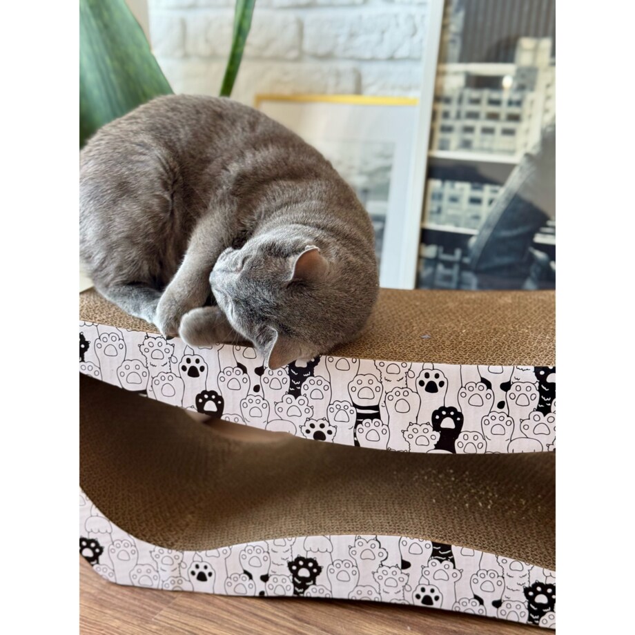 Drapak dla kota TEKTUROWY ekologiczny