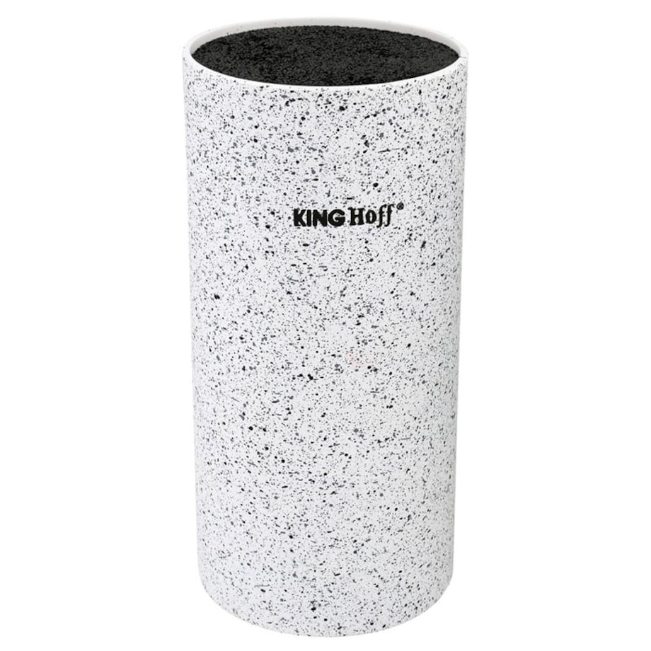 Uniwersalny stojak na noże do noży biały KINGHOFF