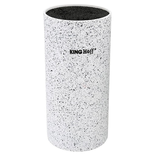 Uniwersalny stojak na noże do noży biały KINGHOFF