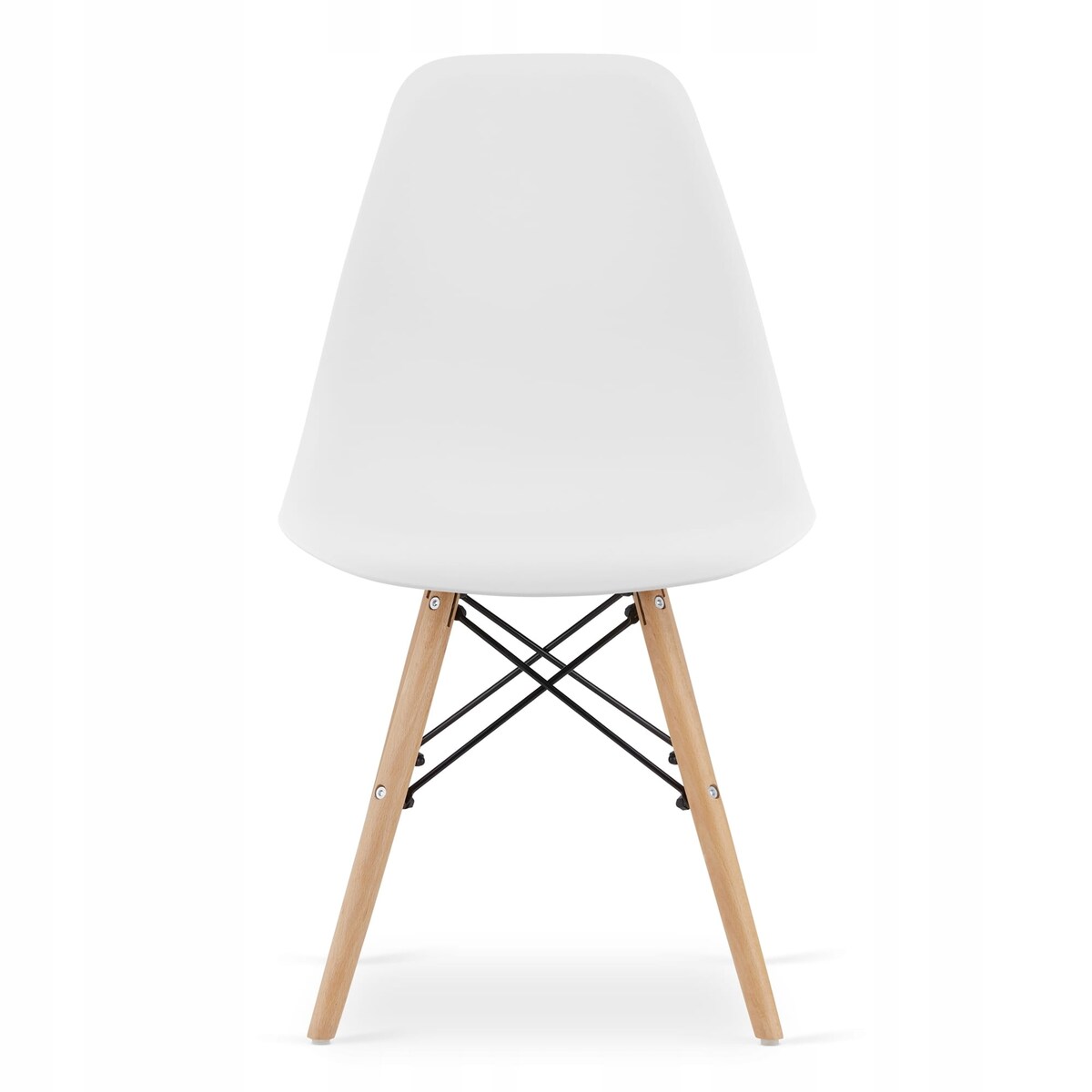 Zestaw Stół Do Jadalni Kuchni Salonu Biura Prostokątny 120X80 Dąb Sonoma + 4 Krzesła Osaka Białe