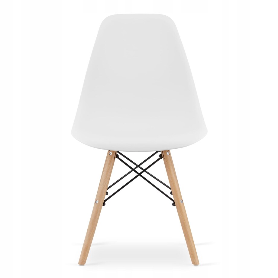 Zestaw Stół Do Jadalni Kuchni Salonu Biura Prostokątny 120X80 Dąb Sonoma + 4 Krzesła Osaka Białe