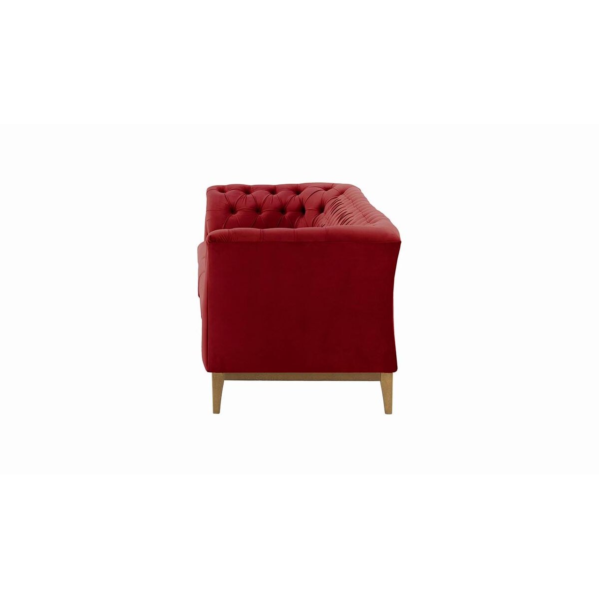 Sofa trzyosobowa Chesterfield Modern Wood-Velluto 7