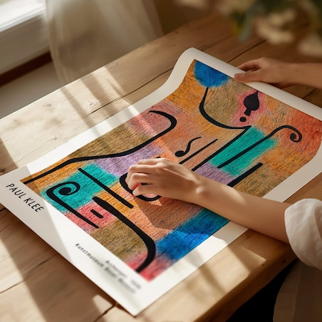 plakat paul klee archangel 50x70