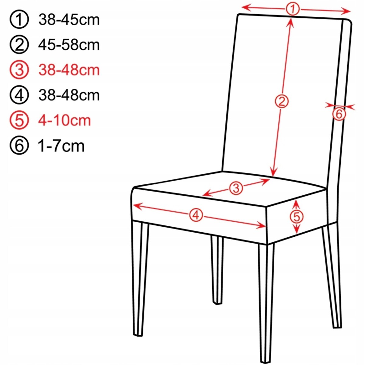 POKROWIEC NA KRZESŁO KAKAOWY BRĄZ ELASTYCZNY [21C1]