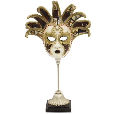 Dekoracja - maska karnawałowa 39x23x9 VENEZZIA