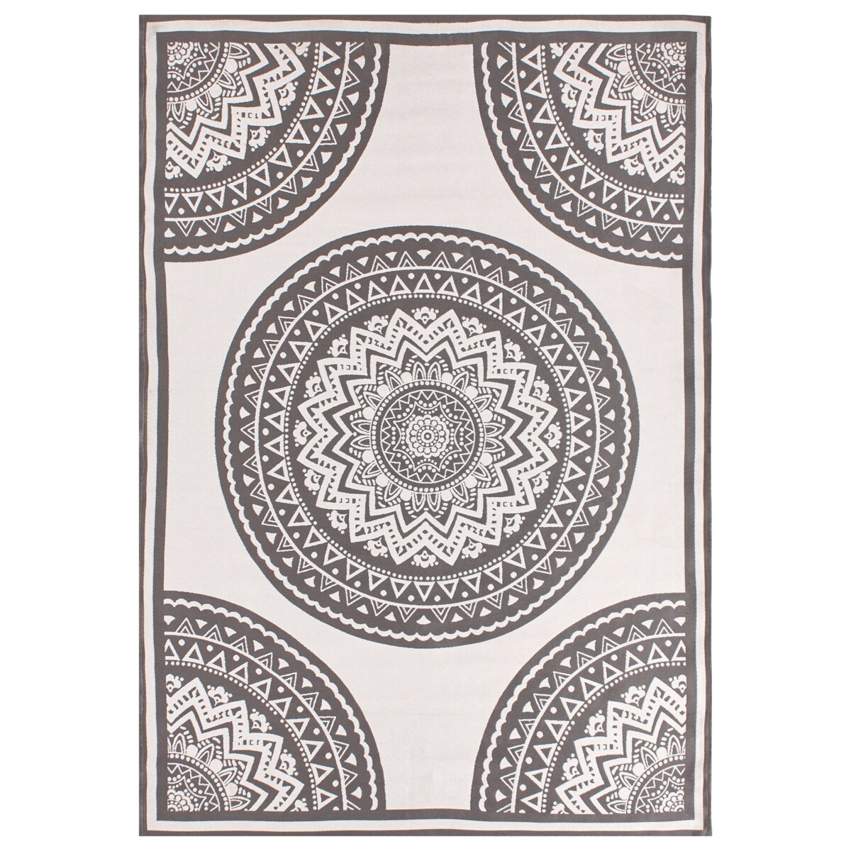 Dywan zewnętrzny NELLORE Szary 160 x 230 cm