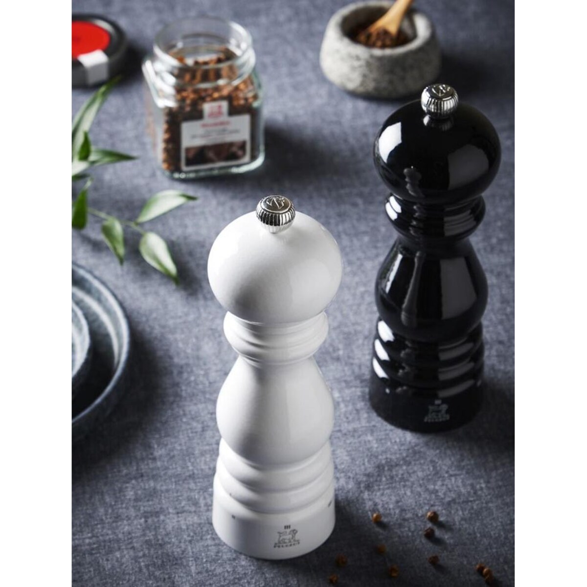 Młynek do pieprzu Paris biały u'Select, 18 cm, Peugeot