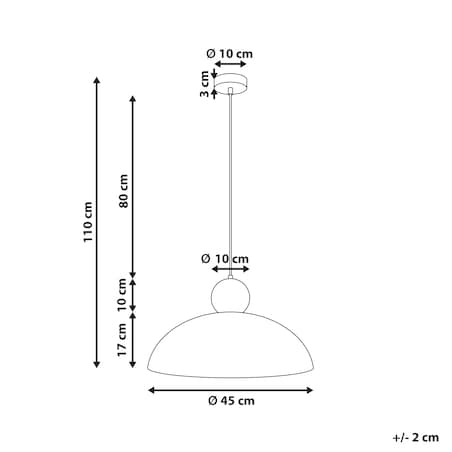 Lampa wisząca SUERTE Rattan Naturalny