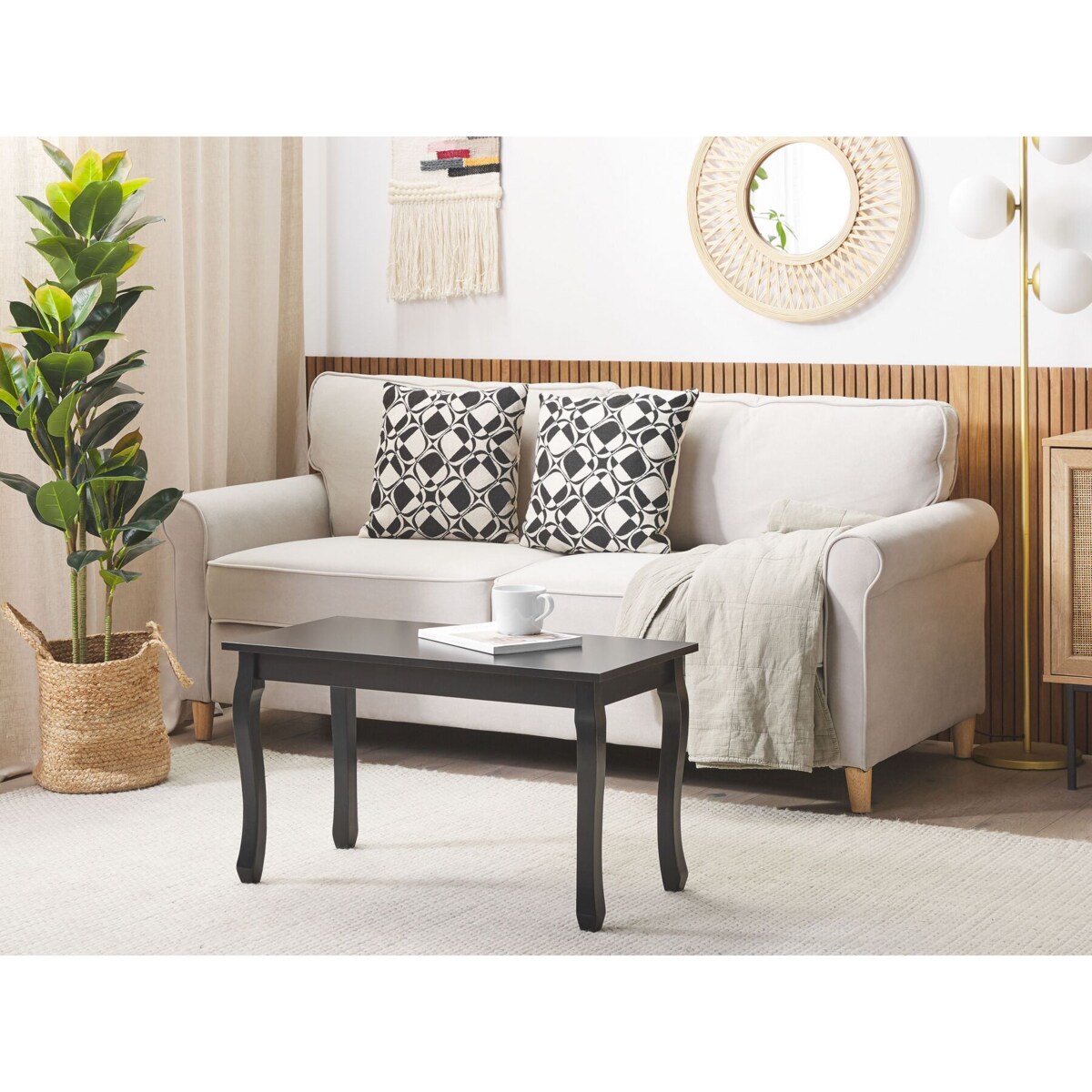 Stolik kawowy czarny SNOOK