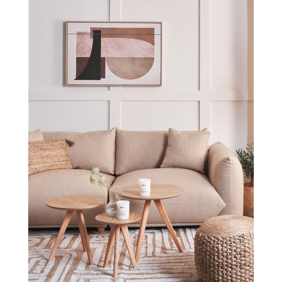 Obraz na płótnie RUFFANO Motyw abstrakcyjny 63 x 93 cm Kolorowy