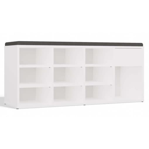 Szafka na obuwie otwarta TALLIN BIAŁY