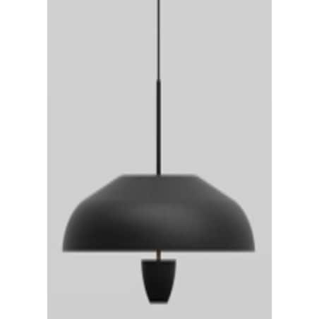 LAMPA WISZĄCA ALUMINIOWA VESPERA CZARNA