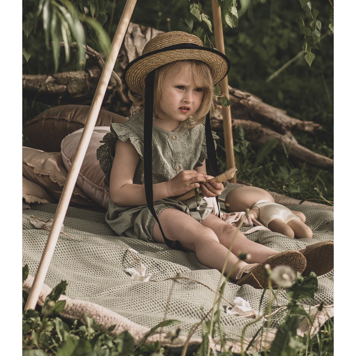 Waffle – Koc piknikowy XXL – mata piknikowa 180×160 cm