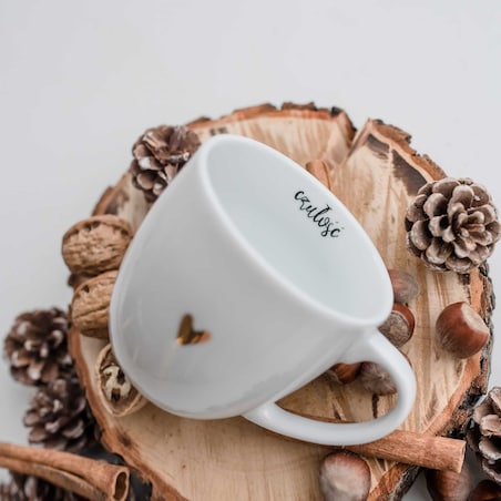Kubek 300 ml - czułość ZŁOTE SERCE