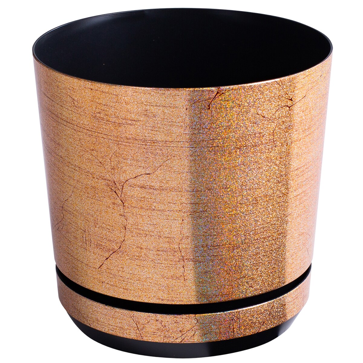 26 cm wzór SŁONECZNE PROMIENIE niezwykły tęczowy efekt holograficzne drobinki mieniąca brokatowa