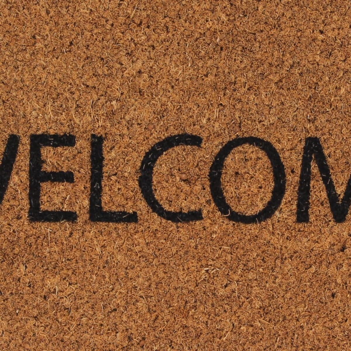 vidaXL Wycieraczka, naturalna, 45x75 cm, włókno kokosowe, tuftowana