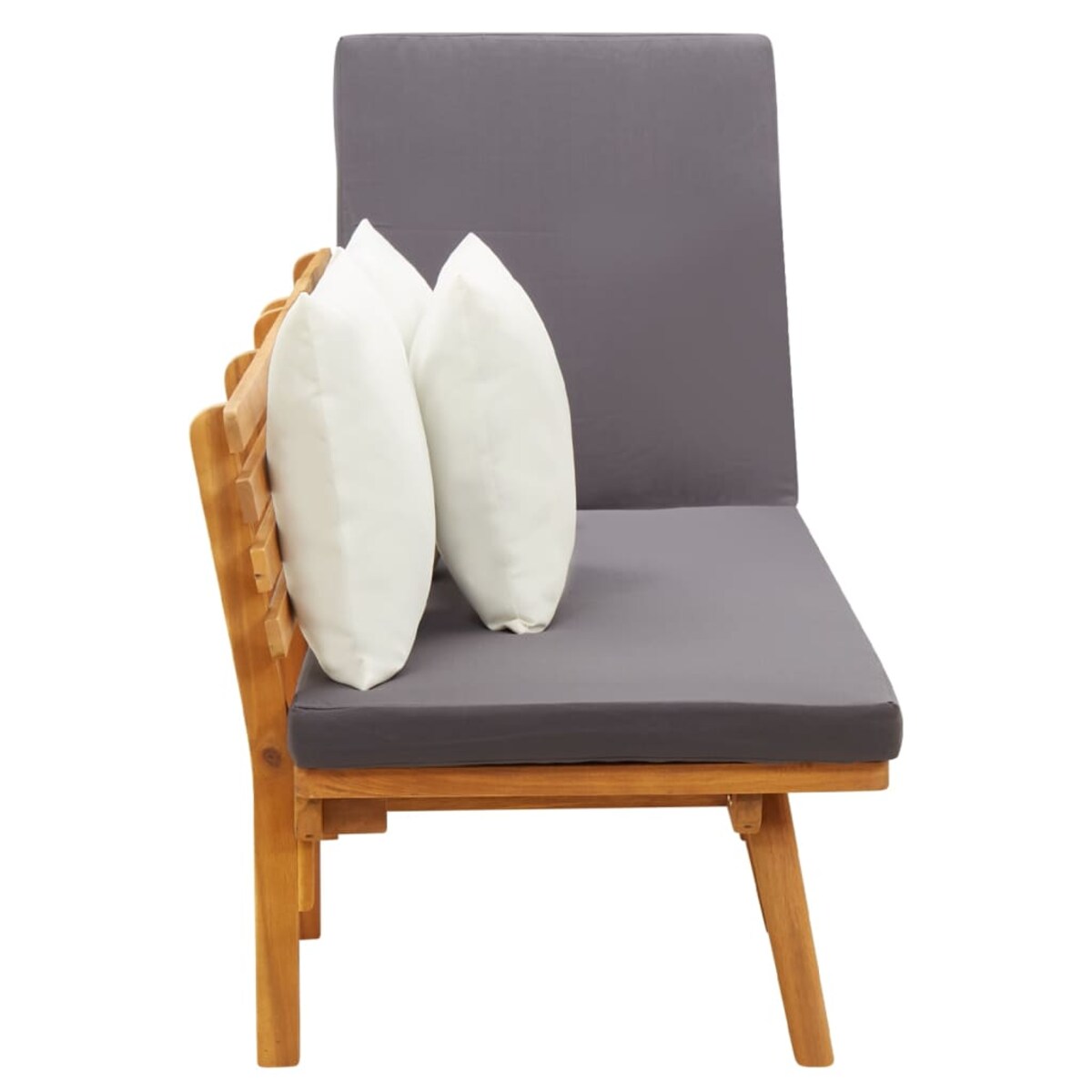 vidaXL Leżanka ogrodowa, 200x65 cm, lite drewno akacjowe