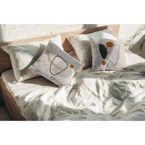 zestaw lnianych poszewek na poduszki - wabi-sabi 45x45 cm