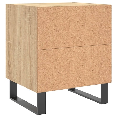 vidaXL Szafka nocna, dąb sonoma, 40x35x47,5 cm materiał drewnopochodny