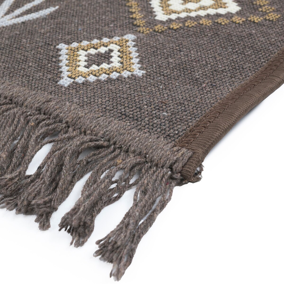 Dywan Kilim Nord 60x120 cm e-floor Aztecki brązowy