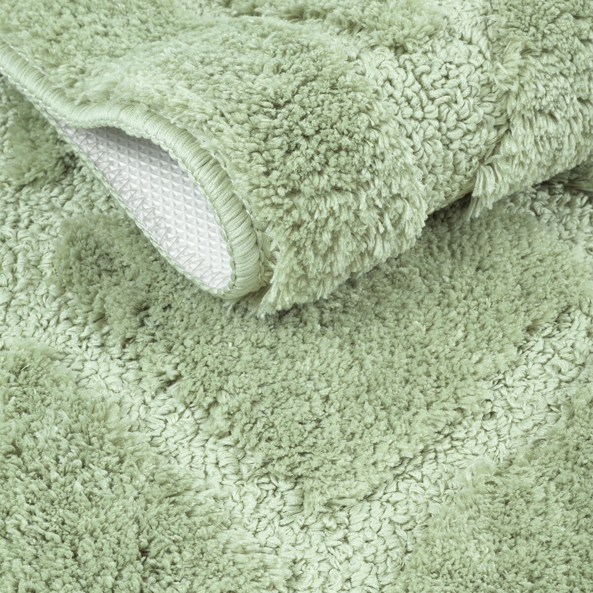 Zestaw 2szt Dywanik łazienkowy Soft 40x60 cm antyposlizgowy zielony