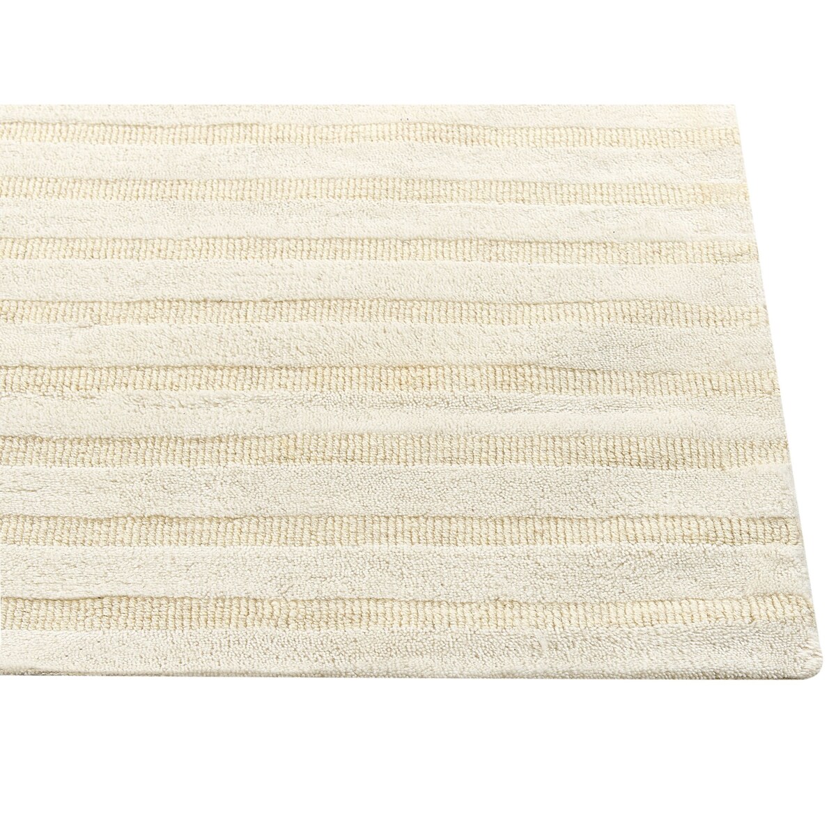 Dywan wełniany 300 x 400 cm beżowy ABEGUM