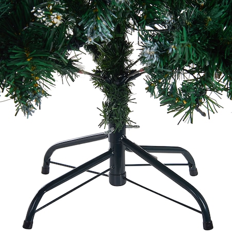 Sztuczna choinka świąteczna LED PALOMAR 120 cm Ciemnozielony