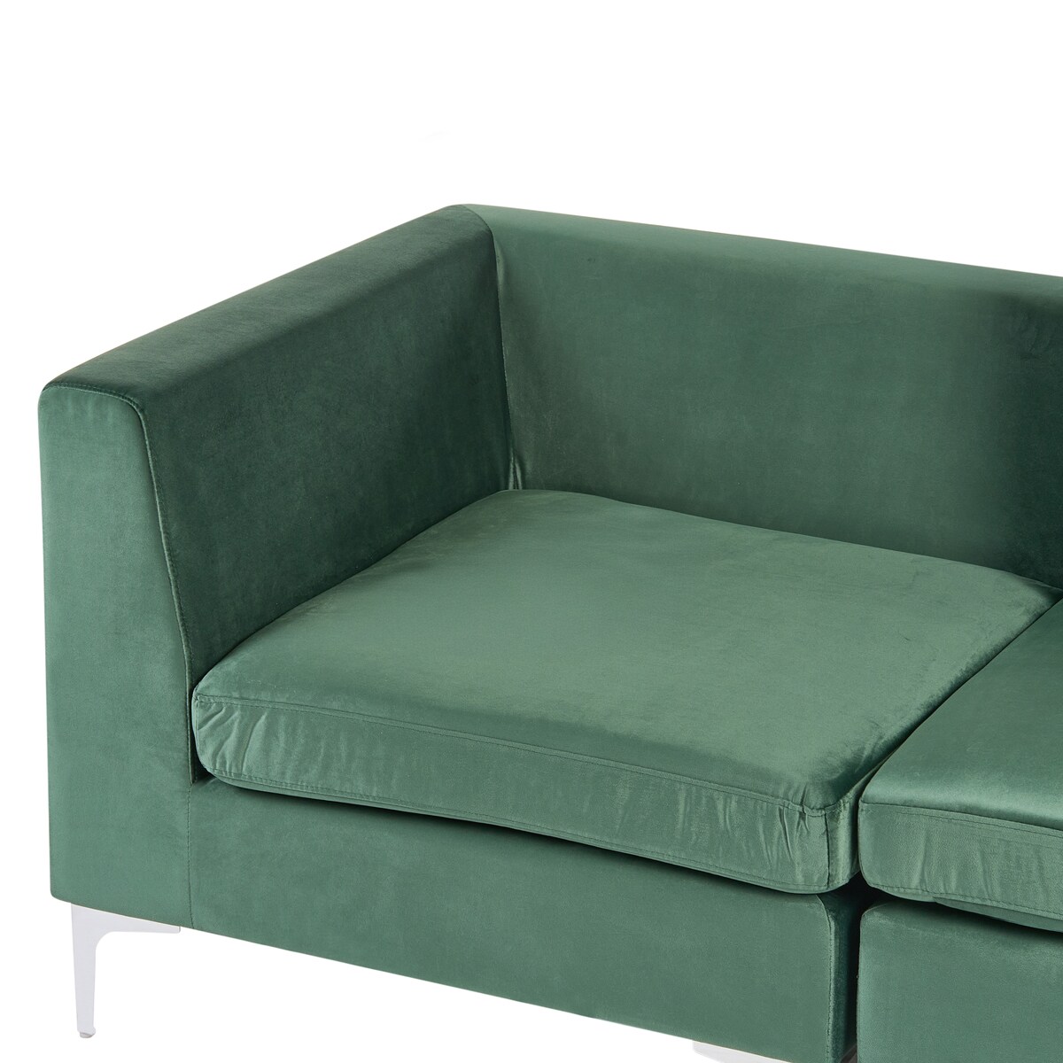 Sofa modułowa dla 2 osób EVJA Zielony Welur