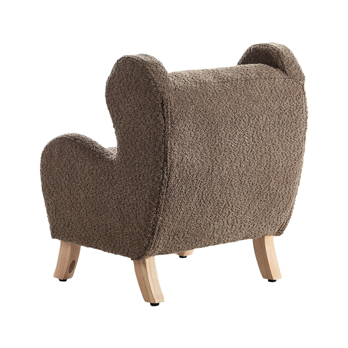 Fotel dziecięcy FARUM Boucle Brązowy