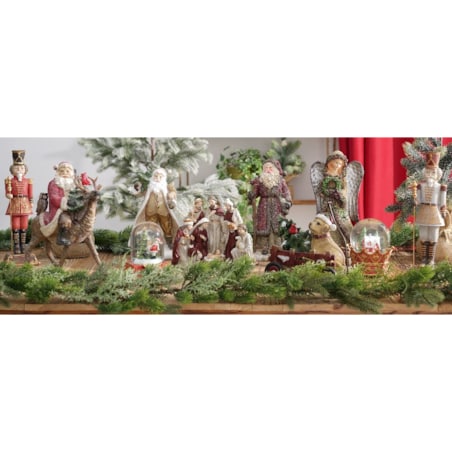 VILLA ITALIA Żołnierzyk świąteczny czerwony Figurka 31 cm HOLY TIME