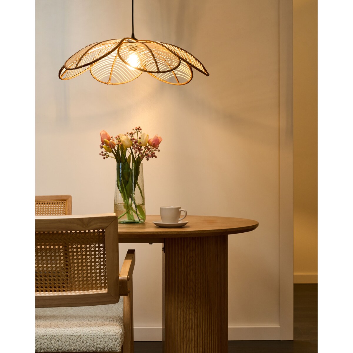 Lampa wisząca NIGUA Rattan Naturalny