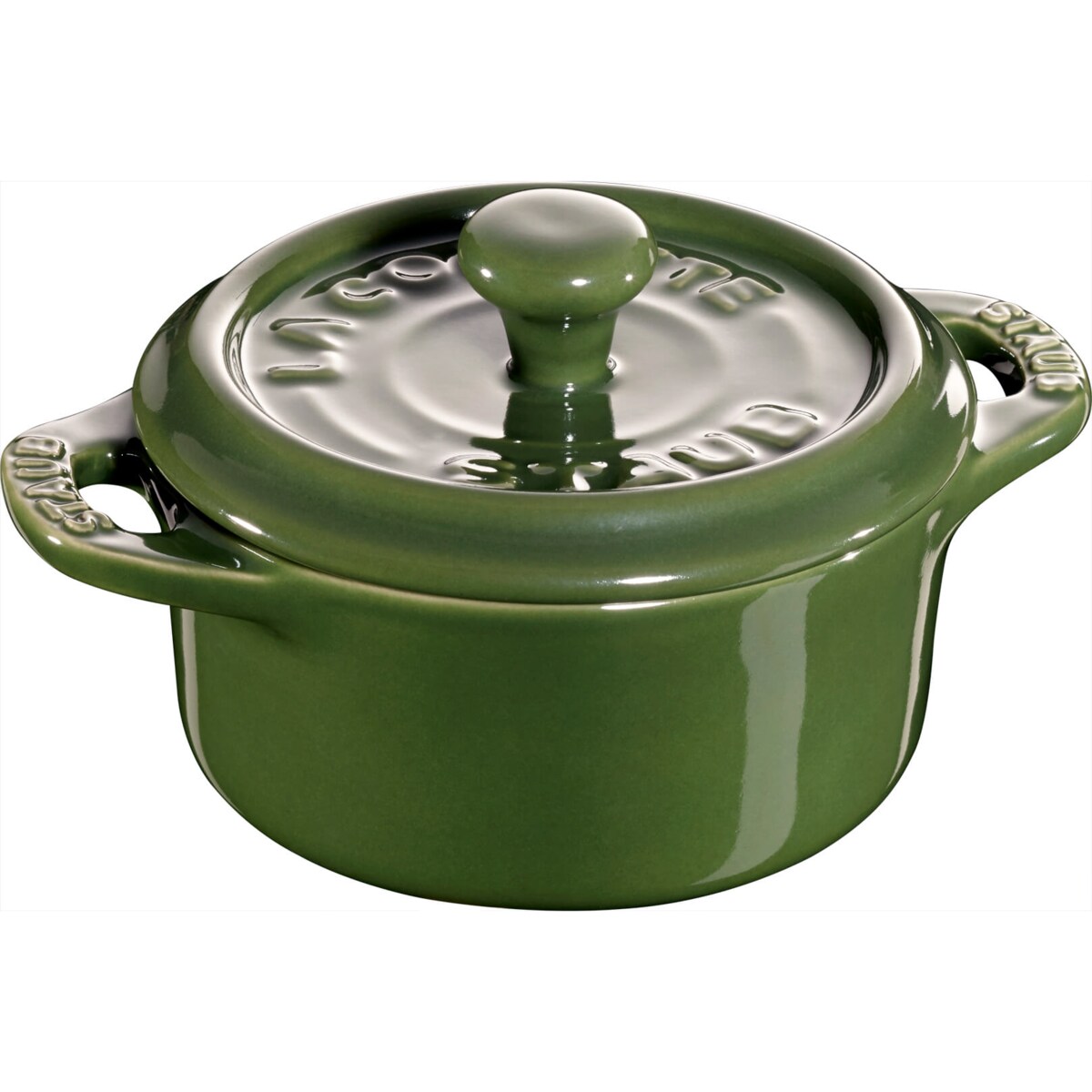 Staub Mini Cocotte Okrągły - 200 ml, Zielony