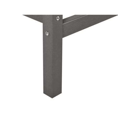 Stół ogrodowy 60x60 cm Drewno Ciemnoszary ADIRONDACK