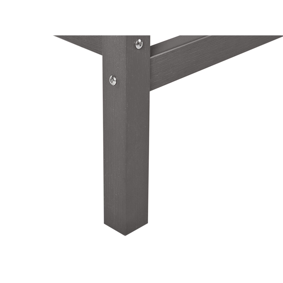 Stół ogrodowy 60x60 cm Drewno Ciemnoszary ADIRONDACK