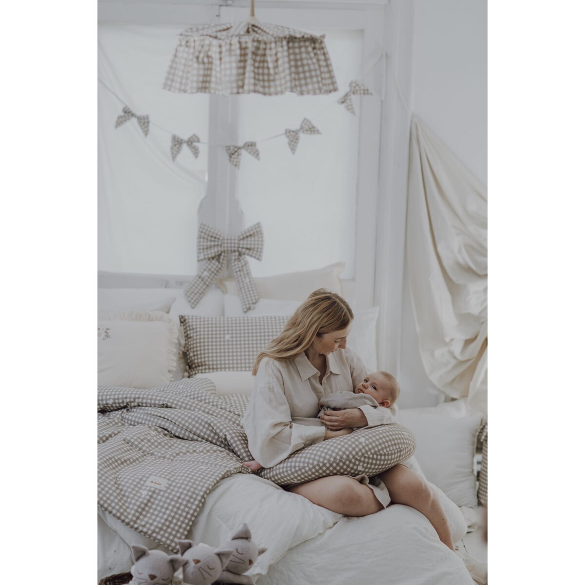 Poduszka do karmienia Countryside Check