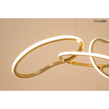 MOOSEE lampa wisząca JAZZ 5 złota