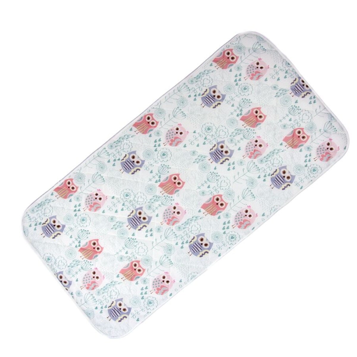 Top na materac 60x120 cm ochraniacz- DREAM Sowy