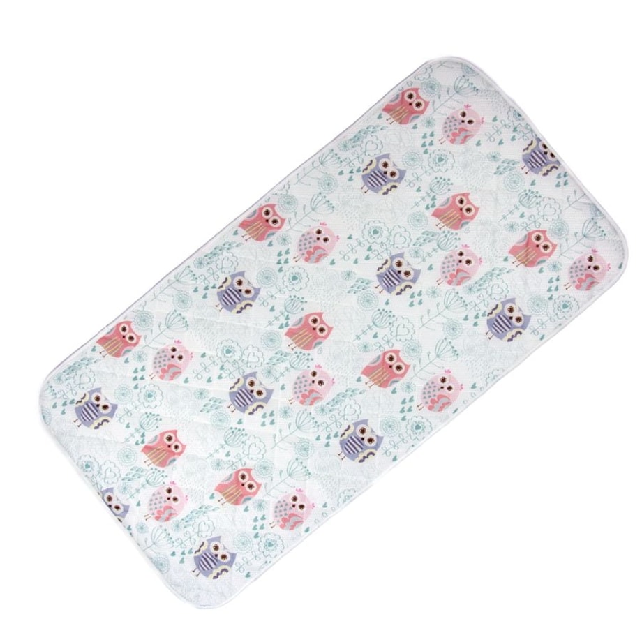 Top na materac 60x120 cm ochraniacz- DREAM Sowy