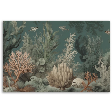 Feeby Obraz do łazienki - Koralowce i ryby 120x80