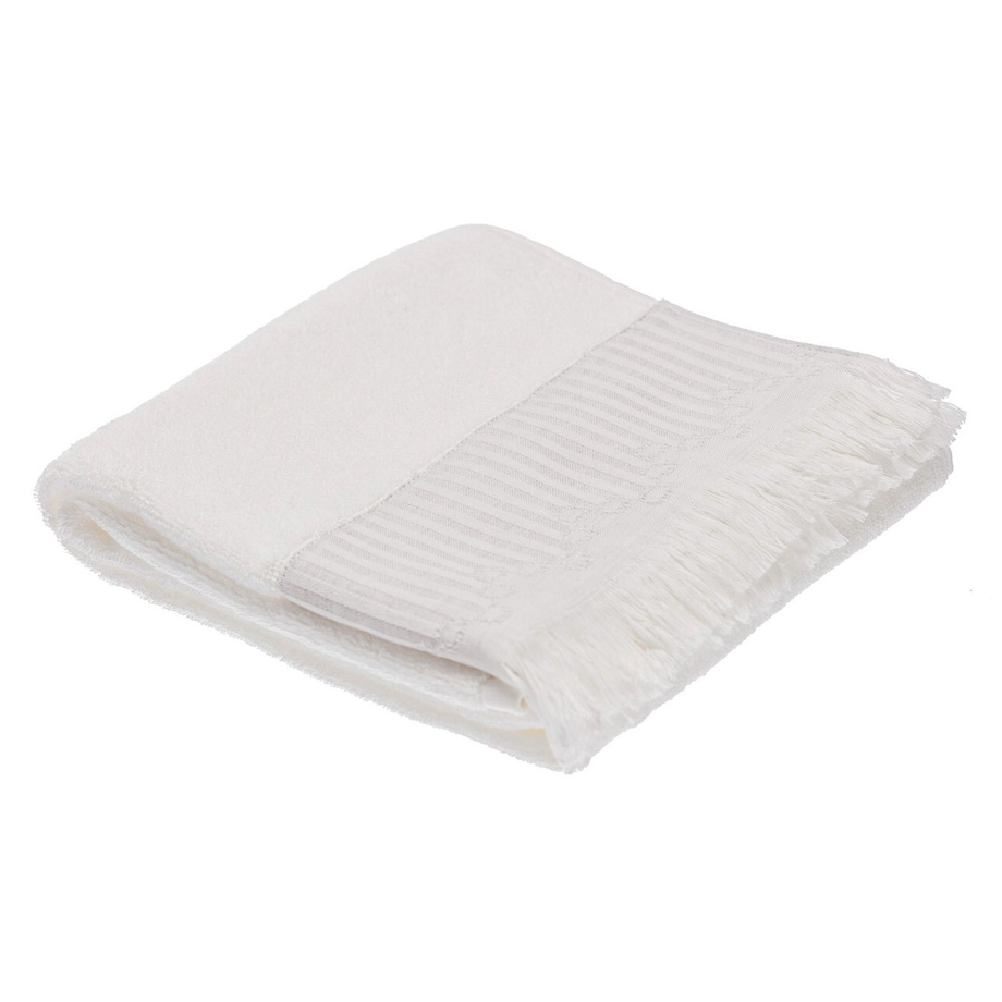 Ręcznik Trevor 50x100cm white grey, 50 x 100 cm